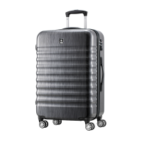 艾美特 瑞动(SWISSMOBILITY)24寸拉链拉杆箱 MT-5019 大容量行李箱轻盈静音万向轮男女拉丝灰 单个价