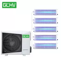 志高(CHIGO)集威系列多联机中央空调 大6匹 一拖五变频冷暖 1级能效 GCHV-V160WA-B 含安装