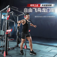 力动(RIDO)龙门架 史密斯机综合训练器 商用 健身器材 多功能运动健身组合器械家用豪华版 冠军推荐款TG85