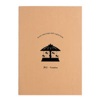 齐心 ComixA5-60张 12本装牛皮纸缝线软抄本文具笔记本子记事本日记本作业本 CFA560-5