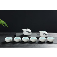 拓牌 8头雪花釉(企鹅壶)JH