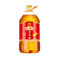 金龙鱼 匠心臻品原料压榨食用油花生油5L