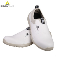 代尔塔/DELTAPLUS 301213 防水防滑防砸耐磨耐油安全鞋 白色 38码 1双 （地铁专用）
