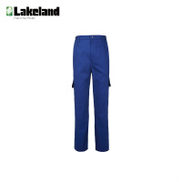 雷克兰/Lakeland 阻燃服标准款裤子 工作服 宝蓝色XXL 10件装 FRC77P （地铁专用）