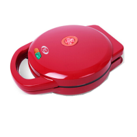 爱宁电饼铛AN-619D双面加热红色32cm（单位：台）