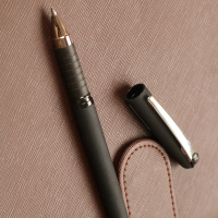 得力(deli)文具S26中性笔 水笔 签字笔 碳素笔 商务办公签字笔0.7mm 12支/盒 黑色(QH)