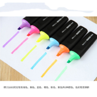 得力(deli)思达S600荧光笔 标记醒目 荧光笔 20支 (QH)