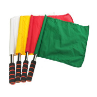 丛林狐 四色发令旗 信号旗 单根 红色