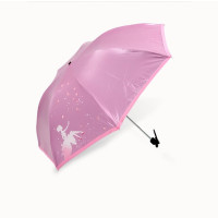 CCSM 雨伞 自拍杆创意防晒三折叠晴雨伞