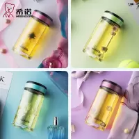希诺(HEENOOR) XN-9052 单层玻璃杯女士 390ML