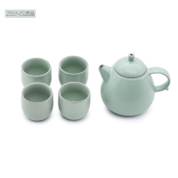 哲品(ZENS) 梨影 汝窑 白瓷茶具套装(单位:套 )