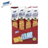 泡吧 小脆薯片椒麻香辣味50gx12条 非油炸薯片膨化食品