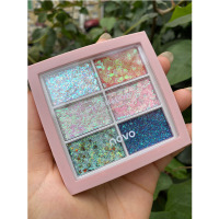 企购优品炫彩糖果眼影平价闪亮珠光防水土豆泥眼影盘 5311