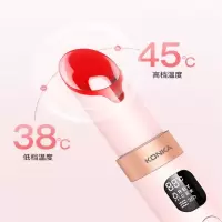 康佳(KONKA)KZ-Y8美眼仪眼部按摩仪护眼仪缓解眼袋细纹黑眼圈皱纹鱼尾纹美眼笔眼霜红光蓝光黄光美容仪按摩 月光白