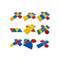 立体几何模型九件套9件套磁性表面积展开正方体长方体圆柱圆锥正三四六棱柱四棱台小学初中高中数学教学教具