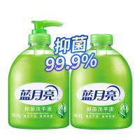 蓝月亮 抑菌洗手液 抑菌99.9% 500g瓶+500g瓶装补充装.GS