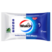威露士洁肤湿巾杀菌卫生清洁湿纸巾 10片*12包（包装）.GS