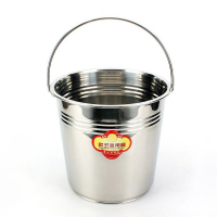 手提式不带盖水桶 28CM水桶(9L)特厚不锈钢