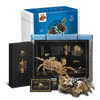 蟹老宋螃蟹 XTL922 阳澄献礼 公蟹3.2-3.5两/母蟹2.2-2.5两各5只 (张)
