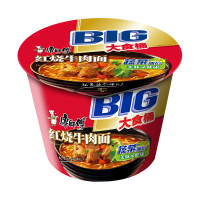 康师傅 大食桶红烧牛肉桶面145g