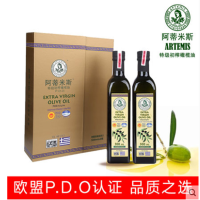 ARTEMIS 阿蒂米斯 P.D.O系列 原装进口特级初榨橄榄油 500ML*2礼盒