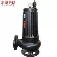 东泵科技 WQAS立式污水泵 无堵塞防缠绕 切割式清淤泥浆泵