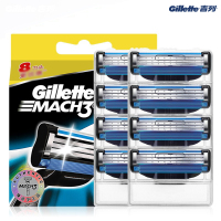 吉列(Gillette)4814 锋速3经典剃须刀刀头(8刀头)新老包装随机发货