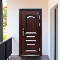 挺固甲级子母门 防夹手 C级防盗 进户门 定制门 密码门 安全门 彼得堡系列 950*2050mmK3指纹锁