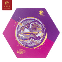 锦华璀璨团圆月中秋月饼礼盒745g