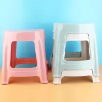 百优汇 塑料凳子加厚成人换鞋凳儿童矮 （单个装）颜色随机