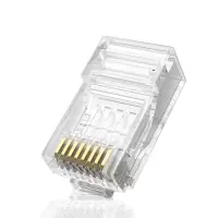 易玛杰 ES1006 超六类非屏蔽水晶头100个/件（单位：件）