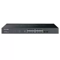 TP-LINK TL-SG2218 16口全千兆Web网管交换机+2个千兆SFP端口