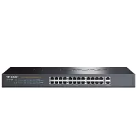TP-LINK SL1226 24口百兆+2千兆上联口 非网管 交换机