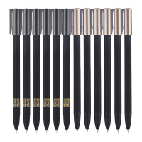 晨光中性笔孔庙祈福AGPB6001黑0.5 12支/盒 黑色