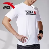 中国安踏短袖男T恤2021夏季新款速干透气国潮运动上衣男152027177