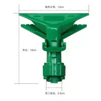 益而高 家用拖把夹老虎夹加厚塑料地拖夹头实用墩布蜡拖夹子尘推配件 老虎夹