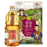 初萃 泰国香米5kg+初萃1.8L浓香花生油花生油套装