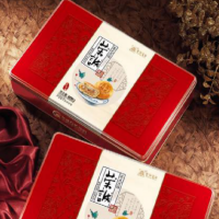 月饼 苏式月礼盒 荣诚600g 传统手工苏式酥皮 月饼豆沙绿豆