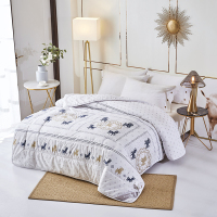 花花公子 至尊青花羊毛被 HYMQH02