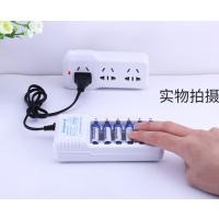 倍量 充电电池 5号/7号电池 通用充电器配5号7号各6节电池充电器套装