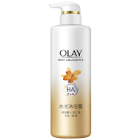 玉兰油(OLAY)水光沐浴露水光丝滑500ML 2瓶装