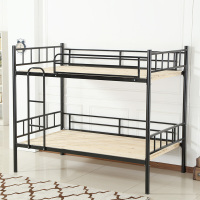 佐盛钢制学生公寓床铁架床上下铺床双层床成人床带床板 1.2米宽