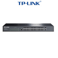 TP-LINK TL-SL3226 24口百兆 二层网管核心交换机 2千兆上联口
