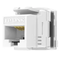 TP-LINK TL-EJ602F 六类CAT6高端工程级镀金版千兆网络信息模块 180度、免打线