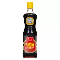 鲁花自然鲜红烧酱油500ml×12