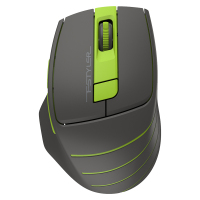 双飞燕(A4TECH)FG30S飞时代鼠标 无线鼠标 办公鼠标 便携鼠标 防滑双色裙翼 时尚 商旅 荧光绿1个装