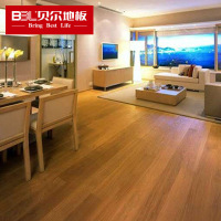 [区域1]贝尔地板 强化复合地板 防水 耐磨 地暖适用 10mm 木地板 每包面积1.53216㎡ 苏宁门店定制款