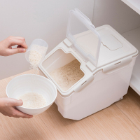 欧润哲(ORANGE) 109489 PP透明掀盖式米桶(10kg)厨房家居装