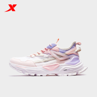 特步女鞋山海系列运动鞋女透气2020年新款老爹鞋女潮休闲鞋子