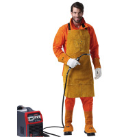 友盟AP-6101 全皮护胸围裙金黄色107*63cm*2件